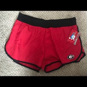 NWT University If Georgia Athletic Shorts
